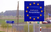 Очередь на КПП Литвы с Калининградской областью РФ сохранилась и после выходных